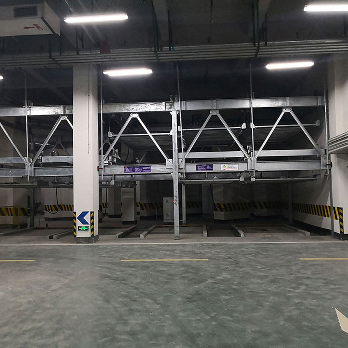 PSH3三層升降橫移類立體停車場設備