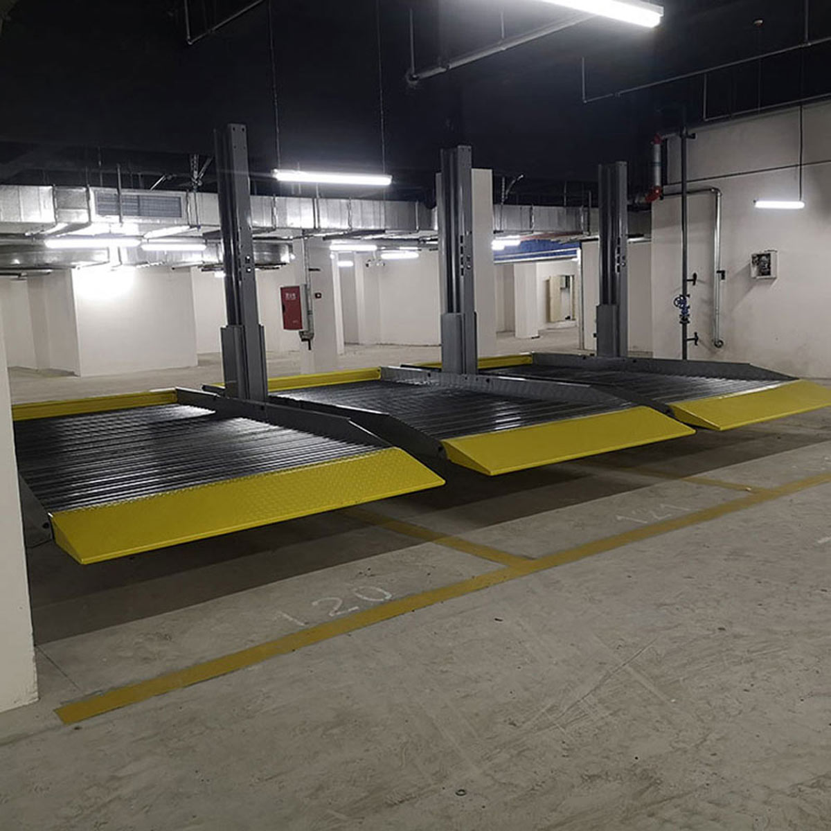兩柱式立體停車場過驗收